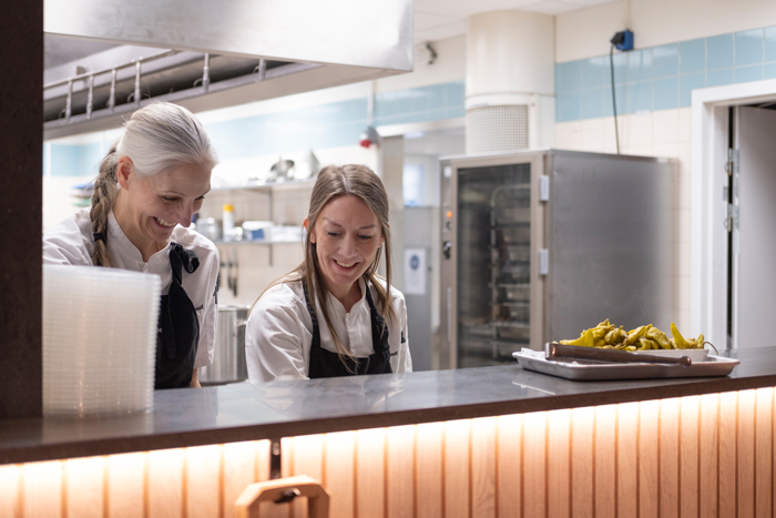 Dagens lunch på Tranan, Aurobat i Skövde. Restaurang Tranan, en del av MattiasMat, serverar både frukost och lunch 
